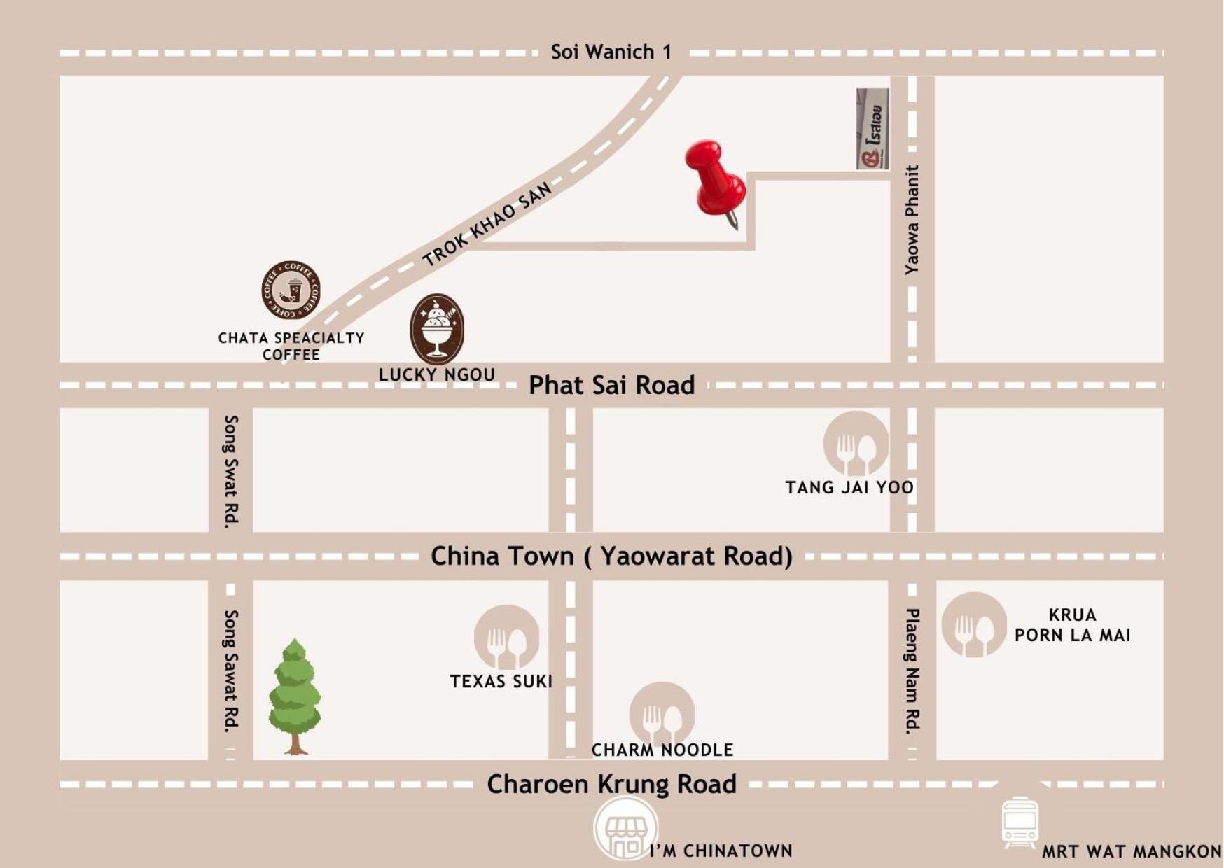 The Character Yaowarat V เดอะ คาแรคเตอร์ เยาวราช 3 Apartment Банкок Екстериор снимка